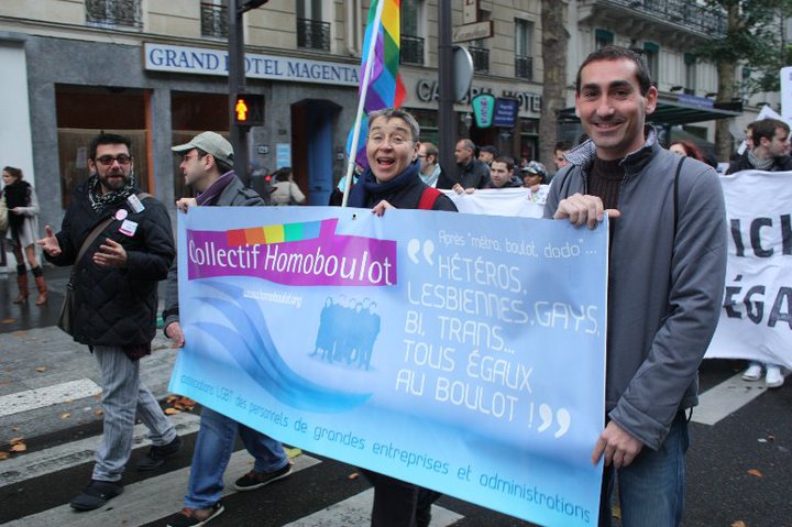 HomoSFèRe était présente avec le collectif Homoboulot à l'Exist'Trans le 23 octobre 2010
